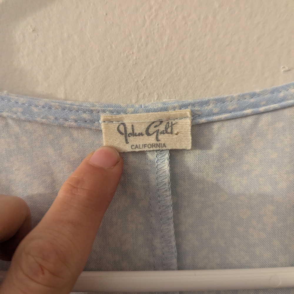 John Galt Light Blue Top